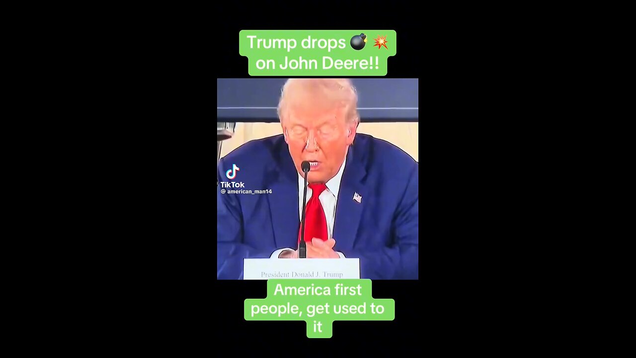 America First John Deere 2024