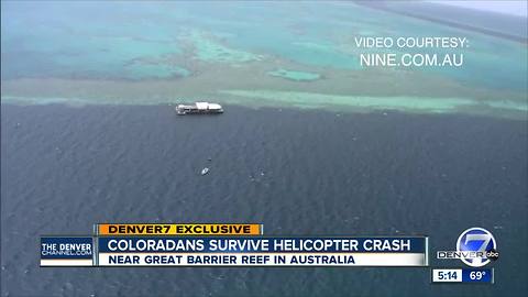 2 Coloradans injured in helicopter crash on Great Barrier Reef; 2 other U.S. tourists killed