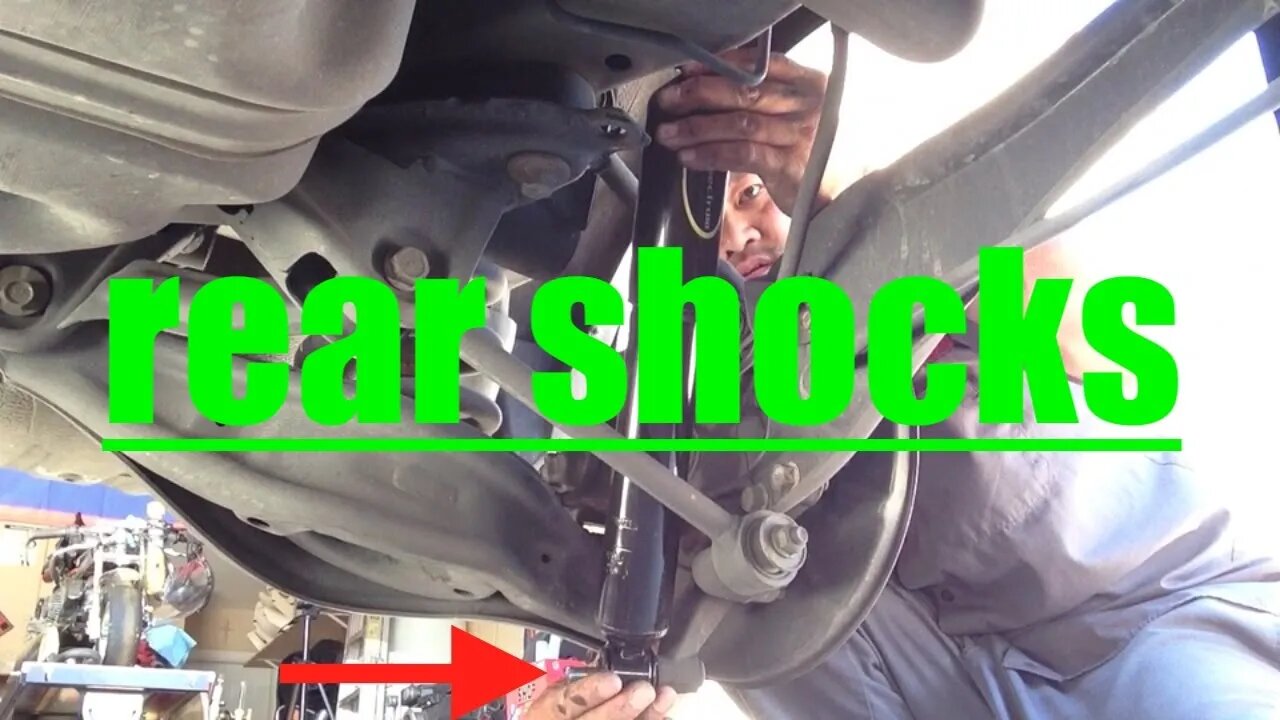 EASY Rear Shocks Replacement Honda Odyssey√ Fix It Angel