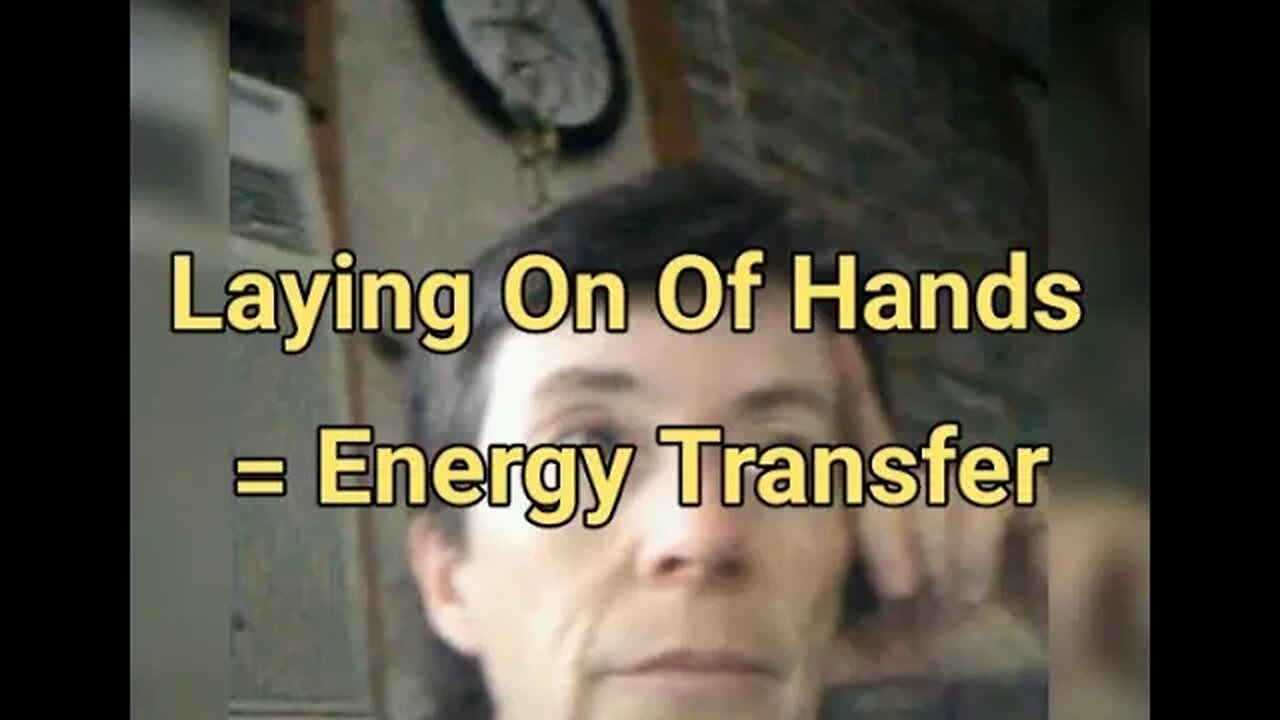 Morning Musings # 518 - Laying On Of Hands Is Energy Transfer. Like Boosting A Car Battery!