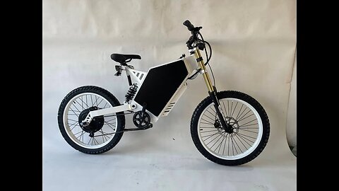 K8 STEALTH BOMBER ENDURO E-BIKE : HALF POWER TEST - 360° VR : HIT 46+MPH STILL FASTER THAN A SUR-RON