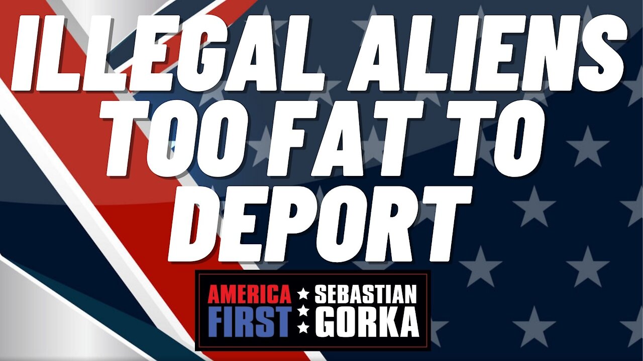 Illegal aliens too fat to deport. John Solomon and Charlie Kirk with Sebastian Gorka