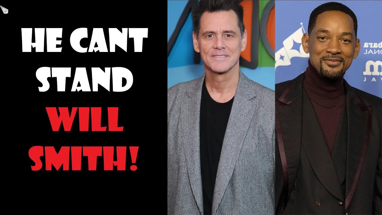 Jim Carrey SLAMS Will Smith in interview! DISGUSTED with HOLLYWOOD!