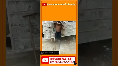 Vamos ver se o youtube vai mostrar este vídeo sobre Pessoa com deficiência