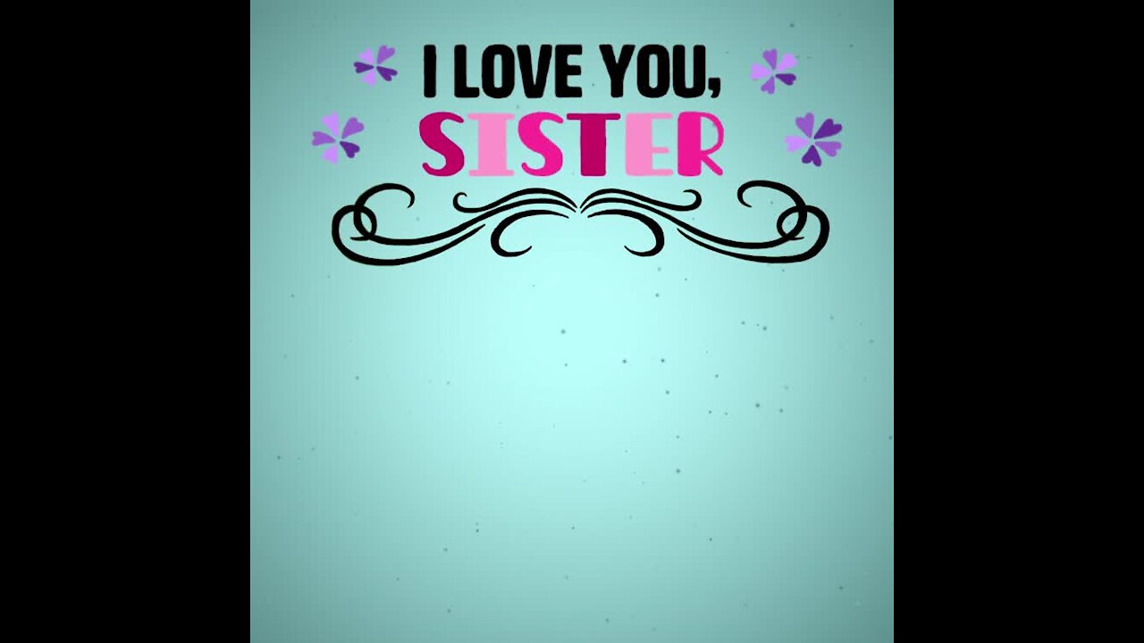 I love you sister [GMG Originals]