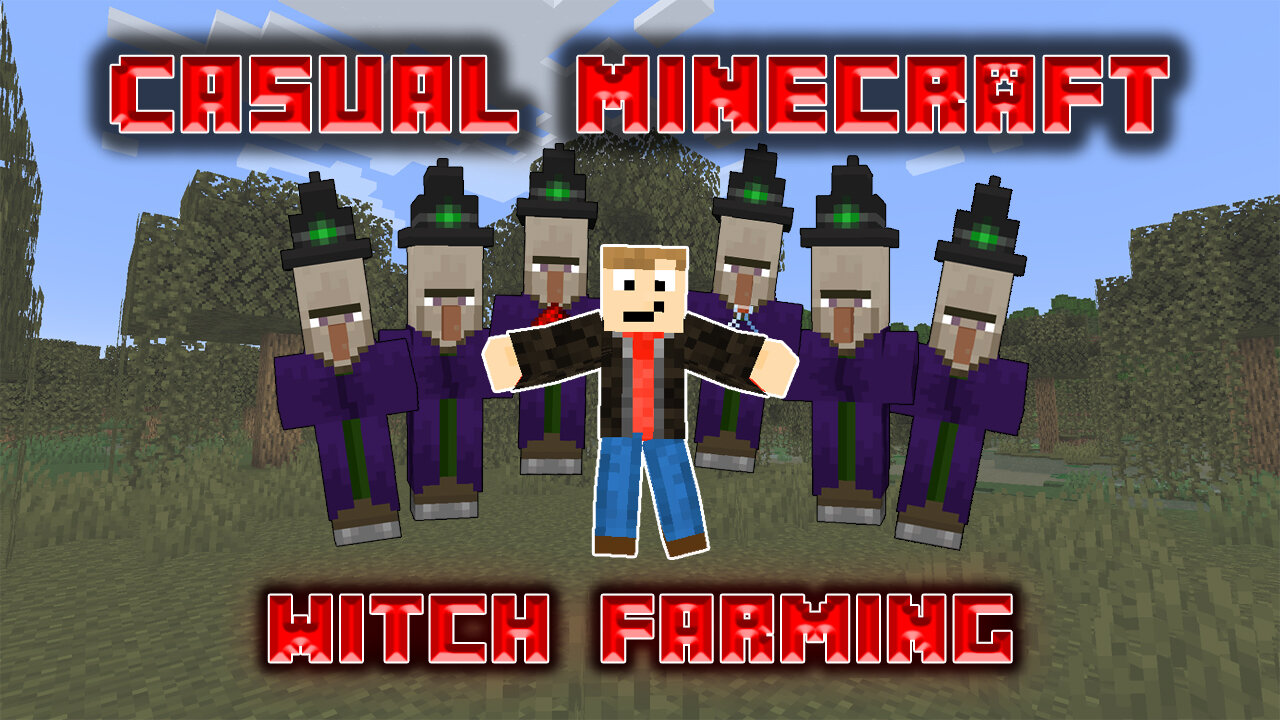 Witch Farming - Casual Minecraft Episode 14