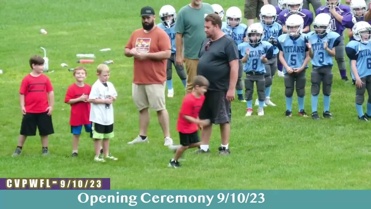 CVPWFL - Opening Ceremony 9/10/23