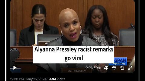 Rep Alyanna Pressley “tired of white men failing up” goes viral