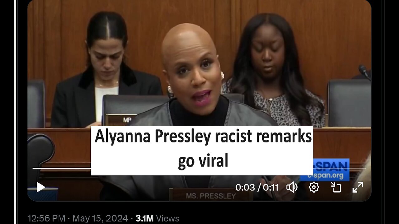 Rep Alyanna Pressley “tired of white men failing up” goes viral