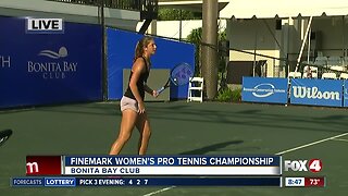 Finemark Women's Pro Tennis Championship 8:30 a.m.