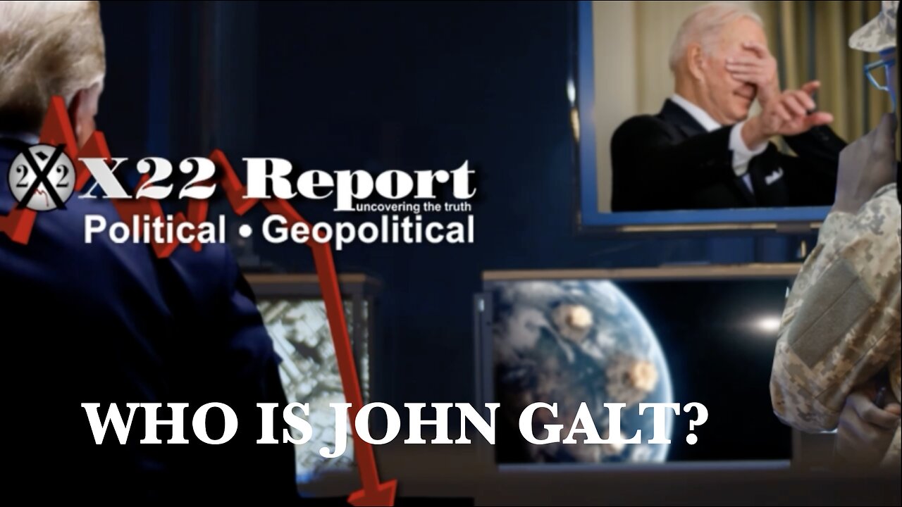 X22- Biden Is DONE, WWIII Narrative Pushed,Trump Will Use The Constitution 2 Drain DC. THX John Galt