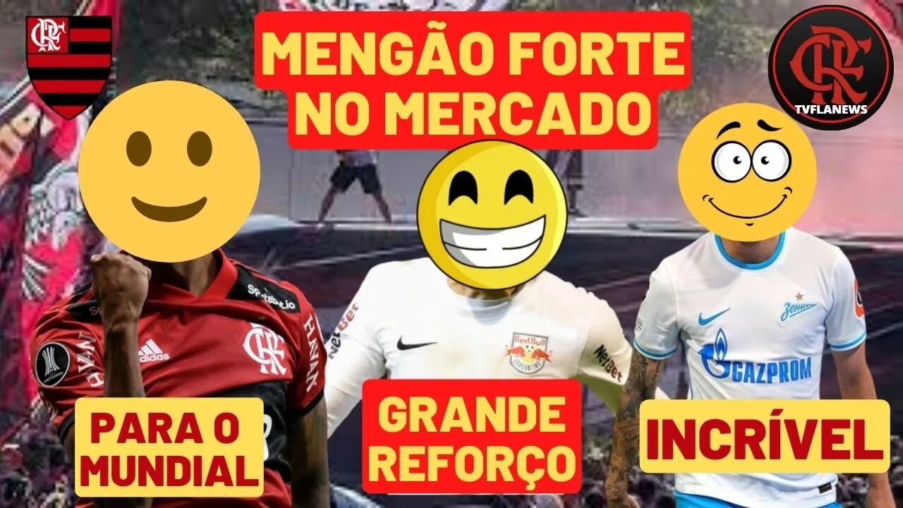 FLAMENGO VEM FORTE NO MERCADO 😱 2 NOVOS NOMES NA MESA DO BRAZ 👀