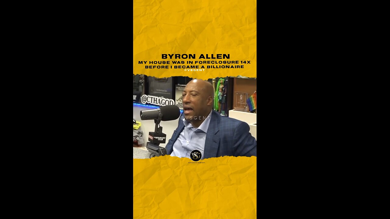 @realbyronallen My house was in foreclosure 14x before I become a billionaire