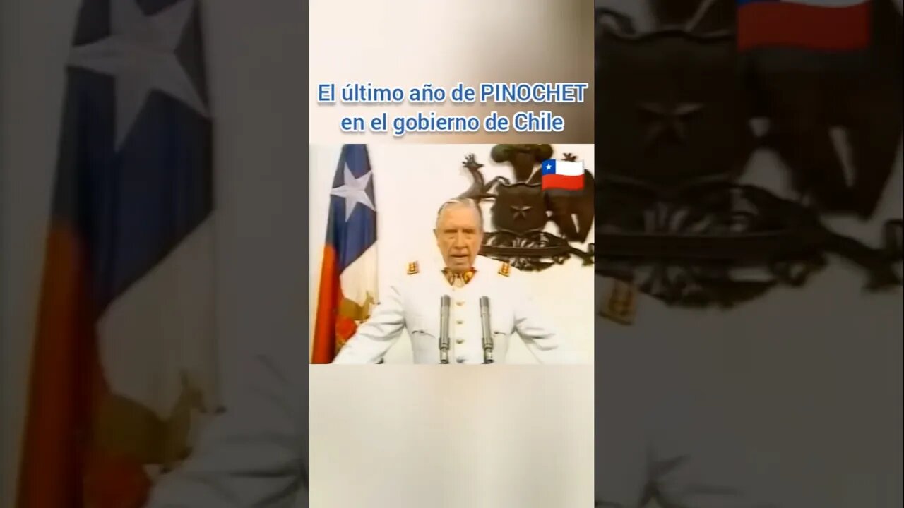 PRESIDENTE PINOCHET LIBERO RECONSTRUYÓ CHILE Y ENTREGÓ EL MANDO EN TIEMPOS ESTABLECIDOS #50años