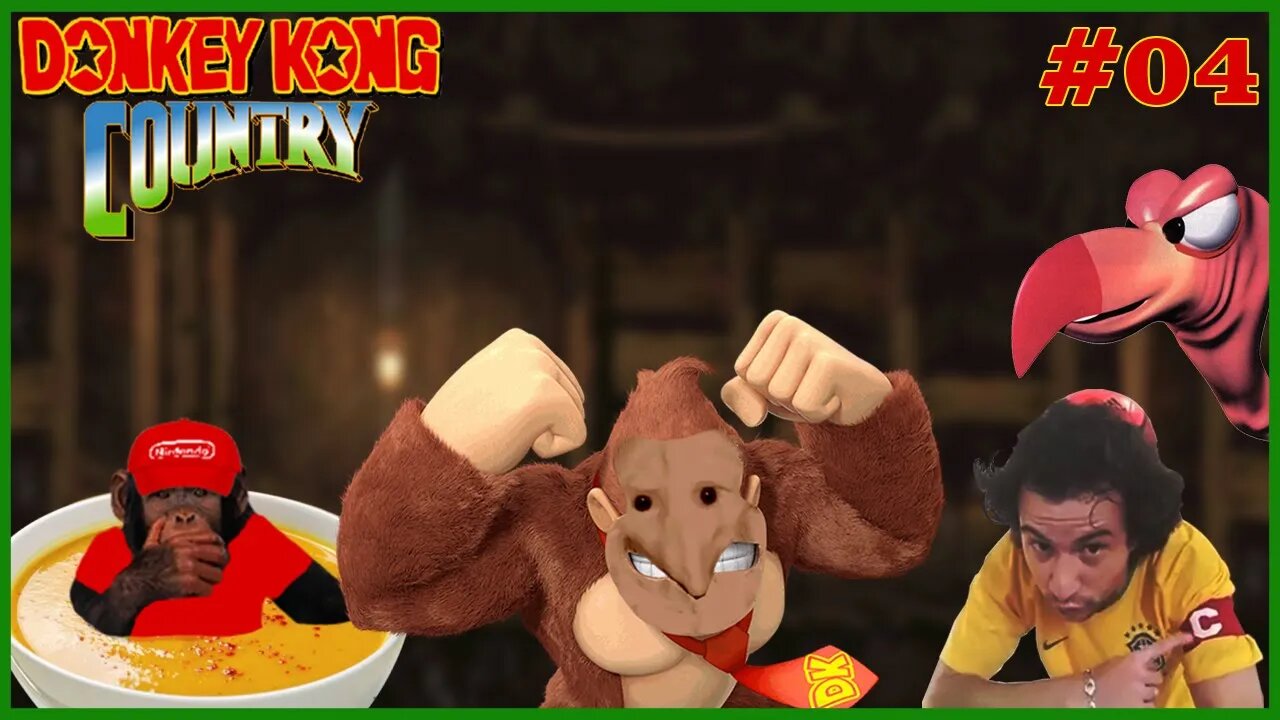 EPISÓDIO DOS MEMES 😂 - Donkey Kong Country #4