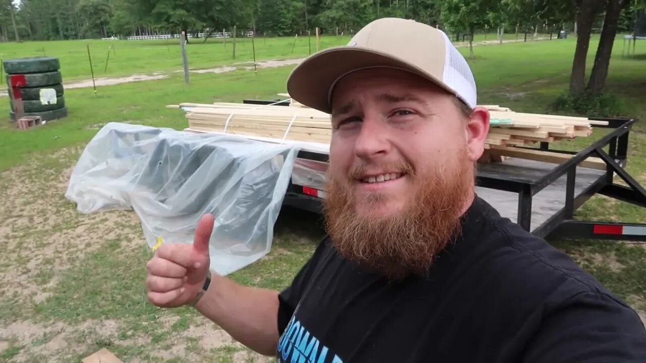 Building A Snow Cone Stand On A Trailer Part 1