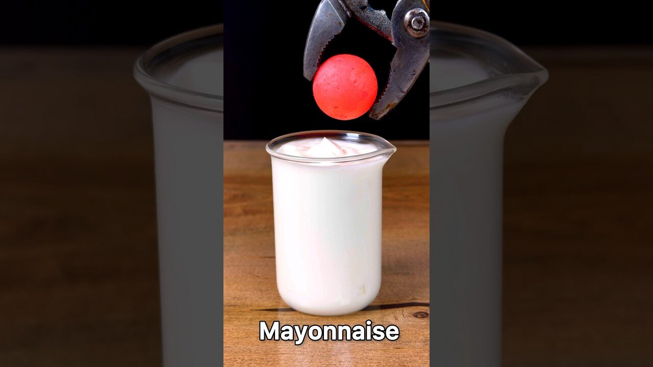 1000°C RHCB Vs Mayonnaise 😱