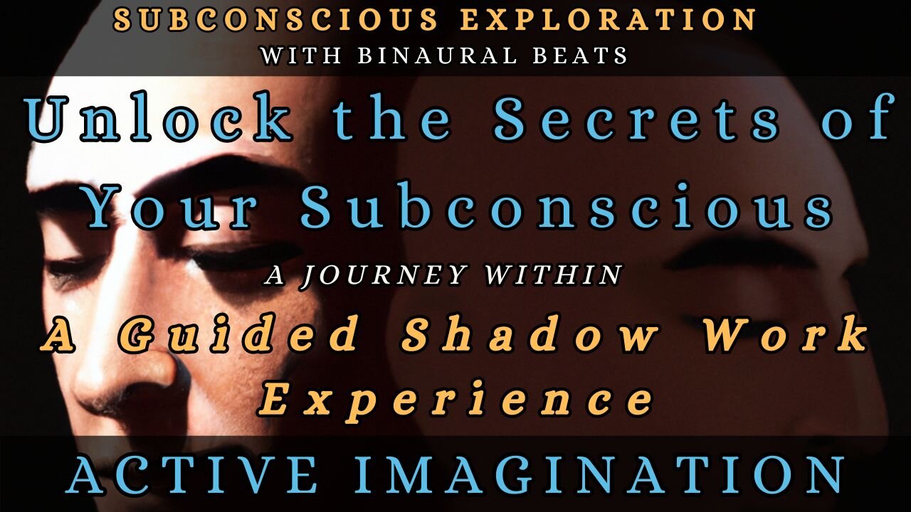 Unlock the Depths: A Guided Shadow Work Meditation with Binaural Beats | Carl Jung's Teachings