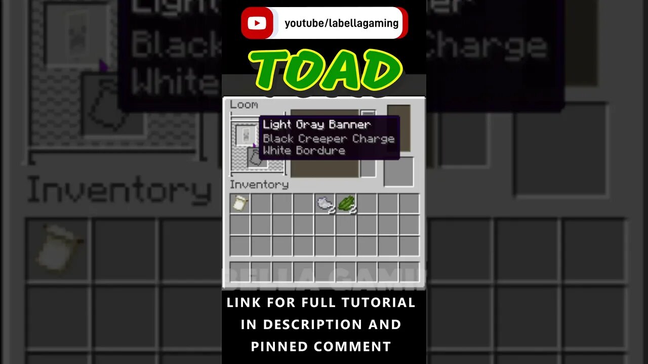 Toad Banner | Minecraft