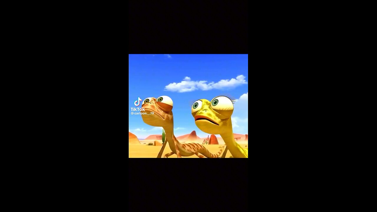 Cartoon lizards