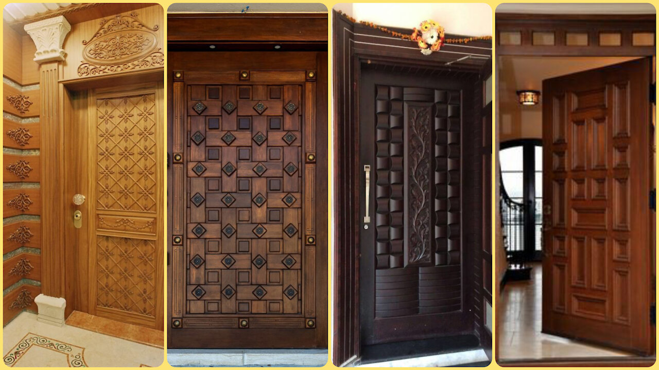 Indian Wooden Door Design