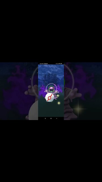 Pokémon GO-Catching Shadow Grimer
