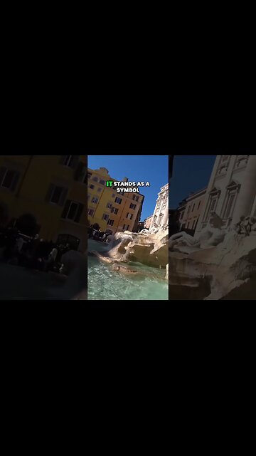 Preserving Romes Artistic Heritage: The Living Beauty of The Trevi Fountain 🇮🇹