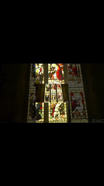 Wave lengths of light combined with the Cymatic Patterns on the Stained Glass would Heal People 💫