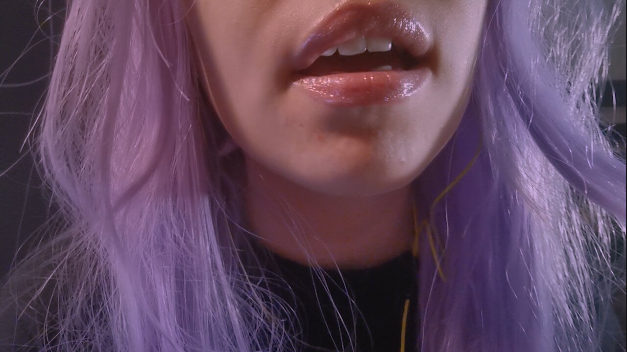 asmr sloppy mouth sounds