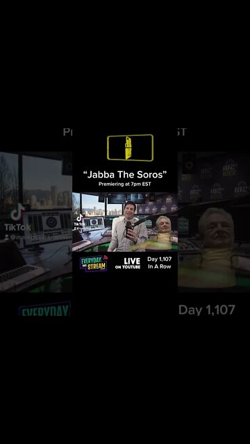 Star Wars: Jabba The Soros Premieres at 7pm! Here’s A Taste! Link 👇🏻