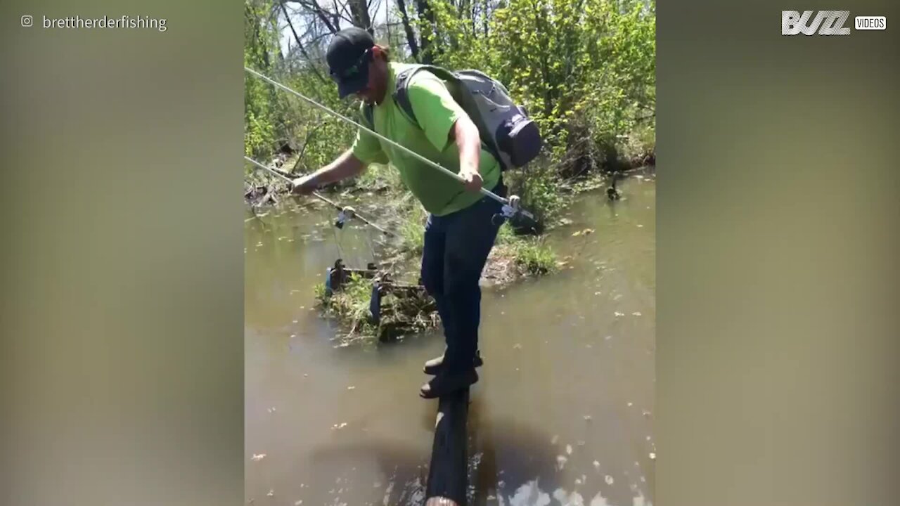 Cette partie de pêche aurait pu tourner au drame