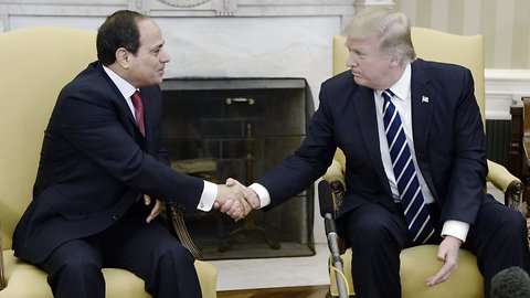 Trump Congratulates Egypt's President On Winning Criticized Election