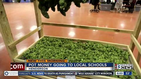 Marijuana money could be used for schools in Henderson