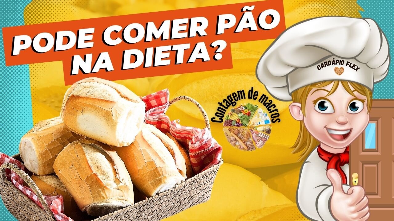 Como fazer dieta comendo Pão - Da para emagrecer comendo pão?