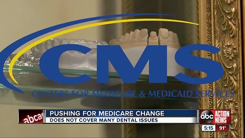 Lawmakers pushing for Medicare dental coverage