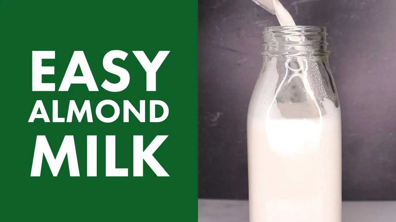 How To Make Almond Milk