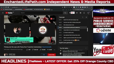 Tim Mullen Tells Chase423 That Summer Wells Was Safe In Indiana? Did Sandman Media Rep Strike Again?