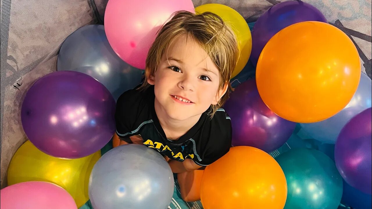 Roombas in a Balloon Pit!!! How many balloons will POP?? Part 2 🤣🤣