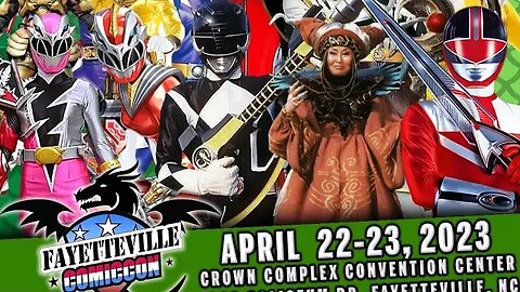 Fayetteville Comic Con 2023 Preview - A Ton Of The Ranger Cast Will Be There! Over 10+ Rangers Added