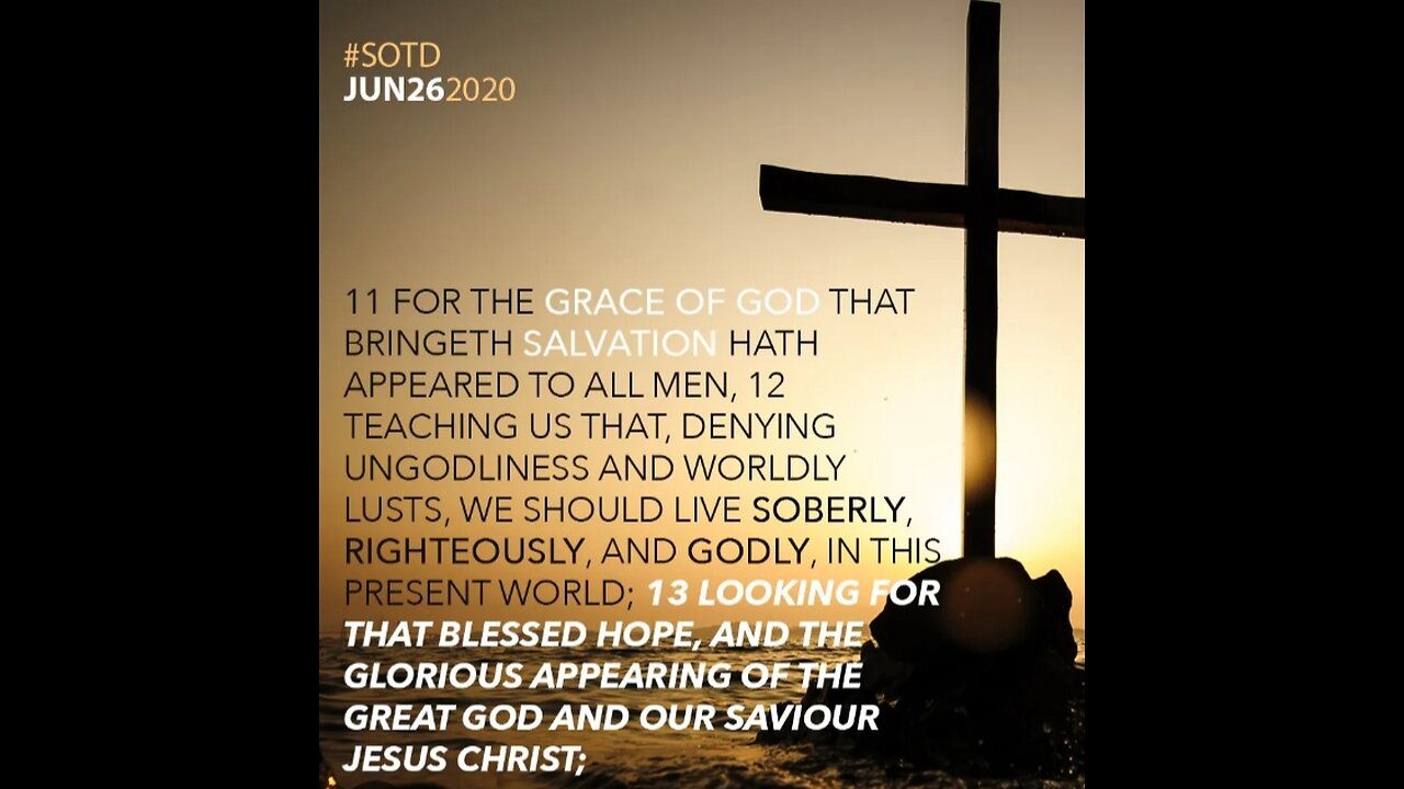 Titus 2:11-15: KJB: Audio. Alexander Scourby.