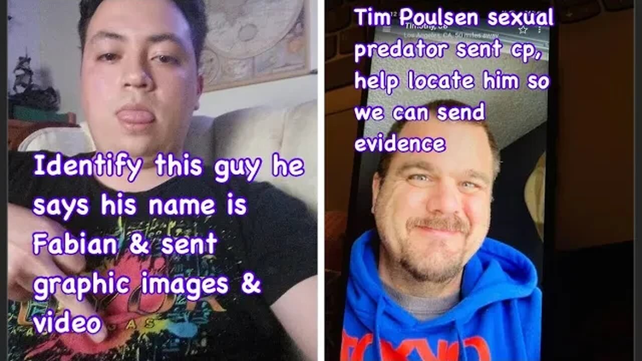 🛑 ⚠️ HELP us !!“Fabian” needs identified.. Tim Poulsen sent cp& has been located…