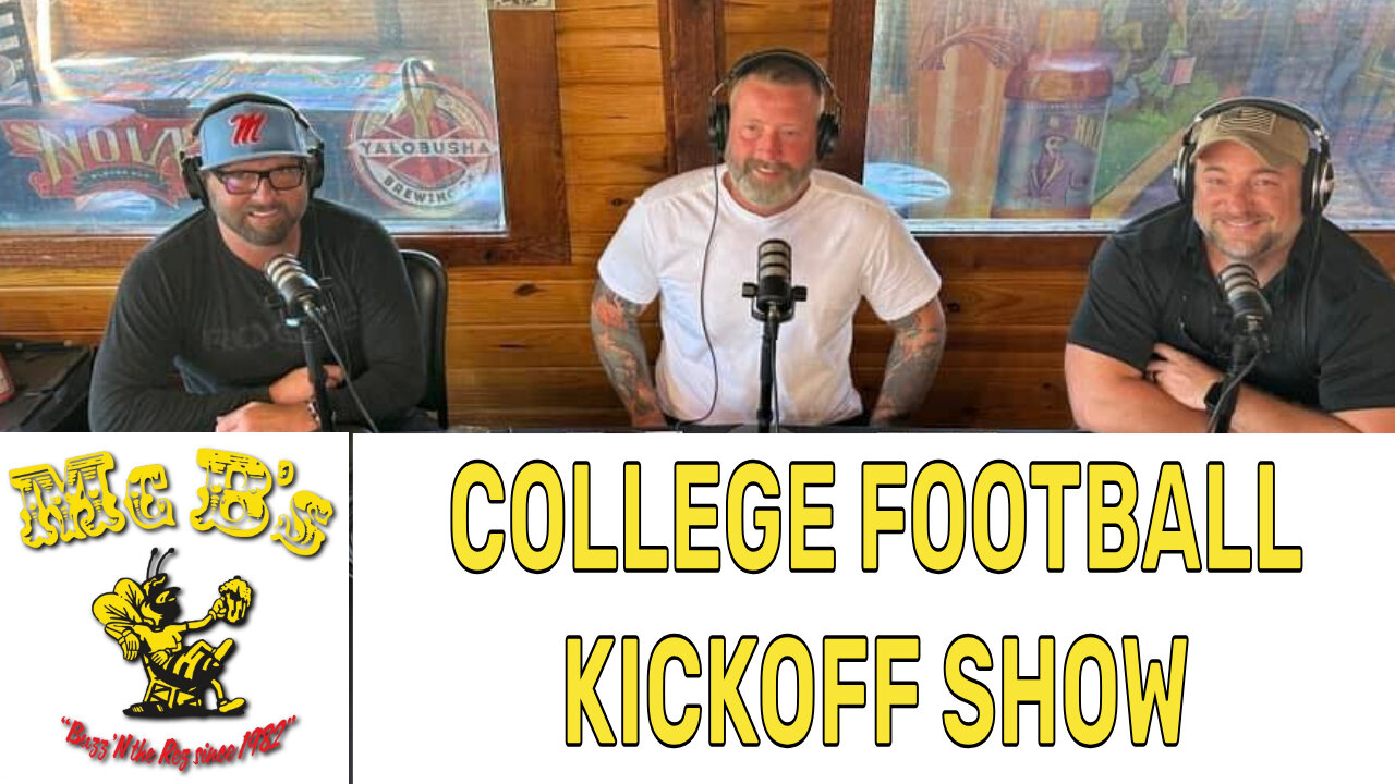 COLLEGE FOOTBALL KICKOFF SHOW LIVE FROM MCB’S ON THE REZ