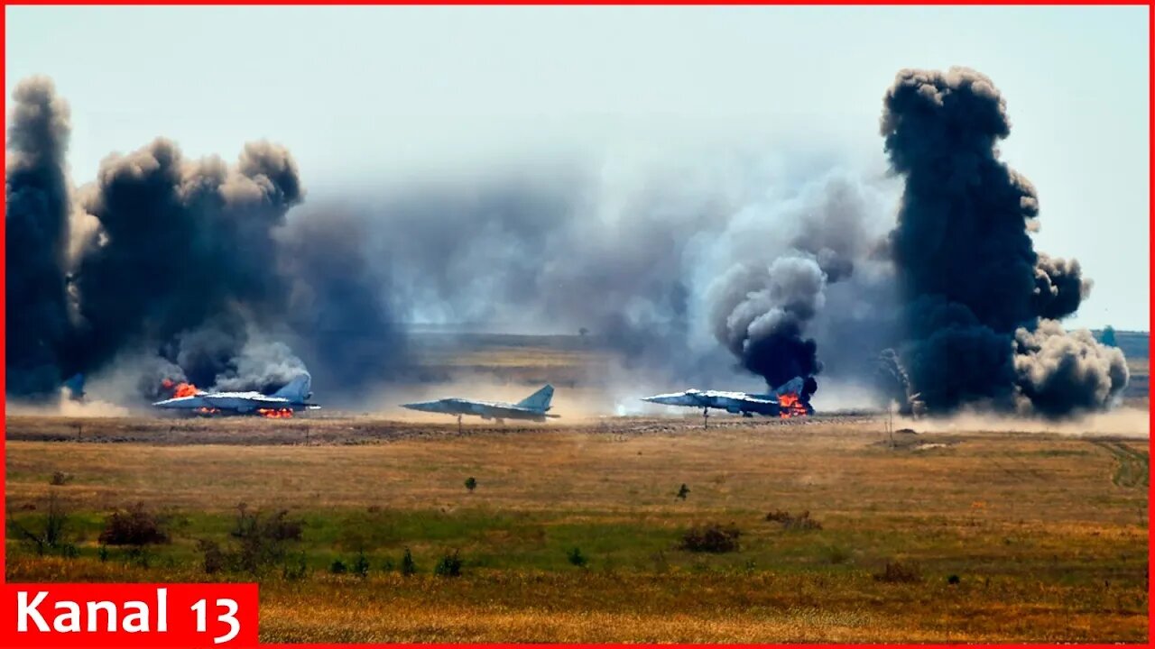 No more red lines, Russia's airfields will soon be burning