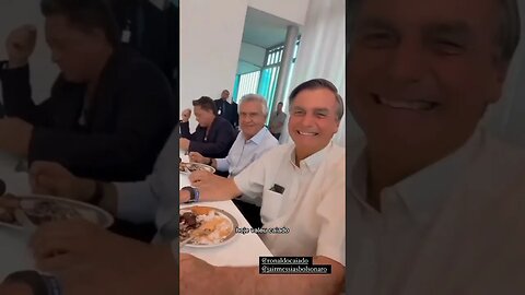 Gustavo Lima em almoço com Bolsonaro #shorts