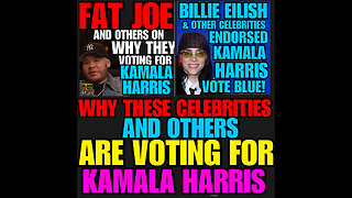 NIMH #809 The many celebrities supporting endorsing Kamala Harris.