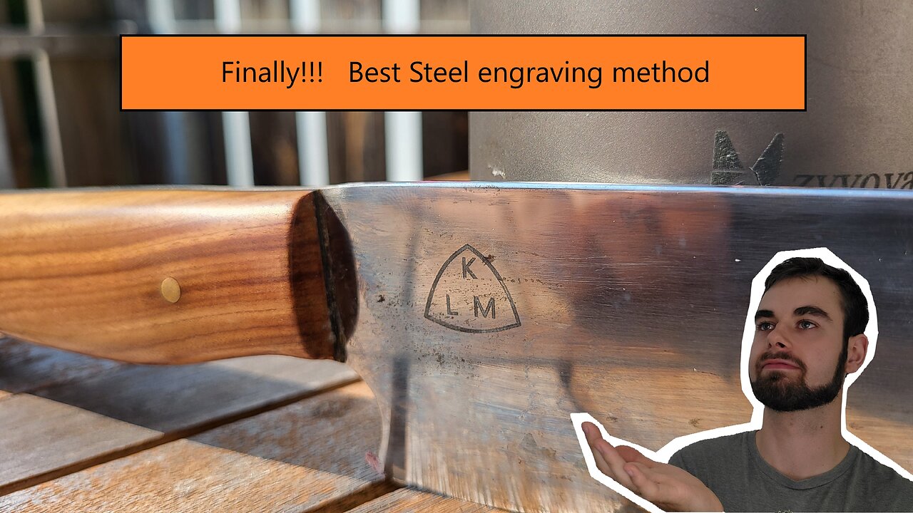 Finally!! Laser steel engraving for everyone