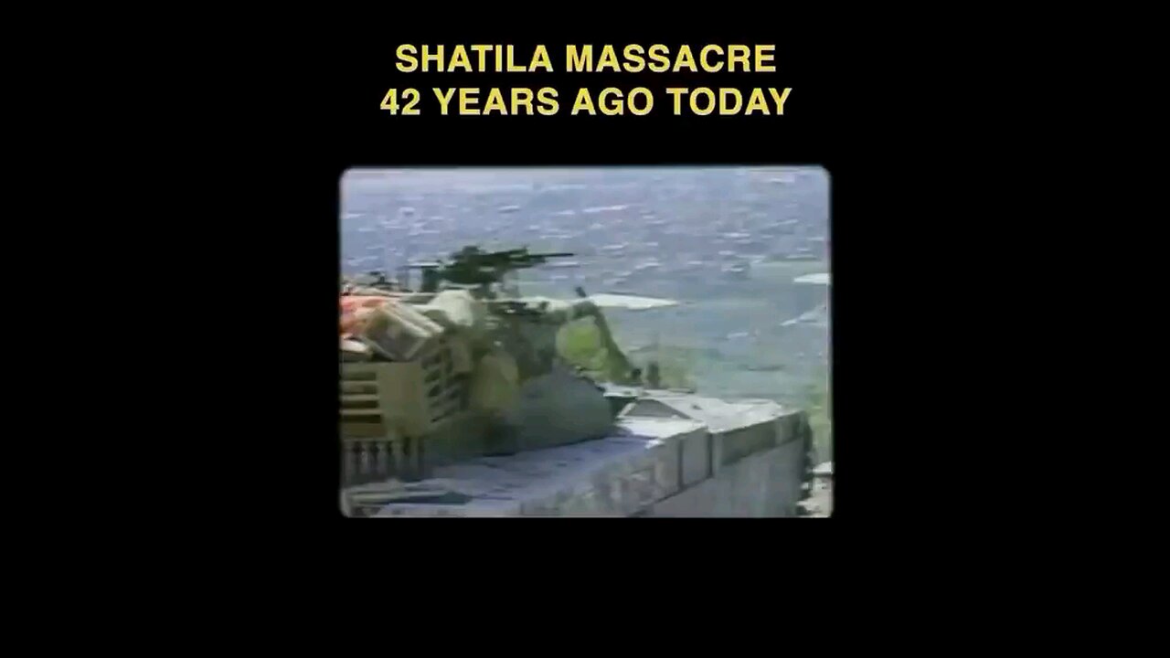 Shatila massacre was 42 years ago