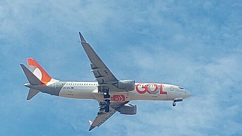 Boeing 737 MAX 8 PS-GPA coming from Rio de Janeiro to Fortaleza