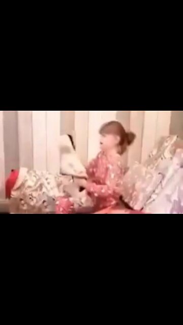 Looks Like This Little Girl Doesn't Like The Dollie That Doesn't Look Like Her For Christmas