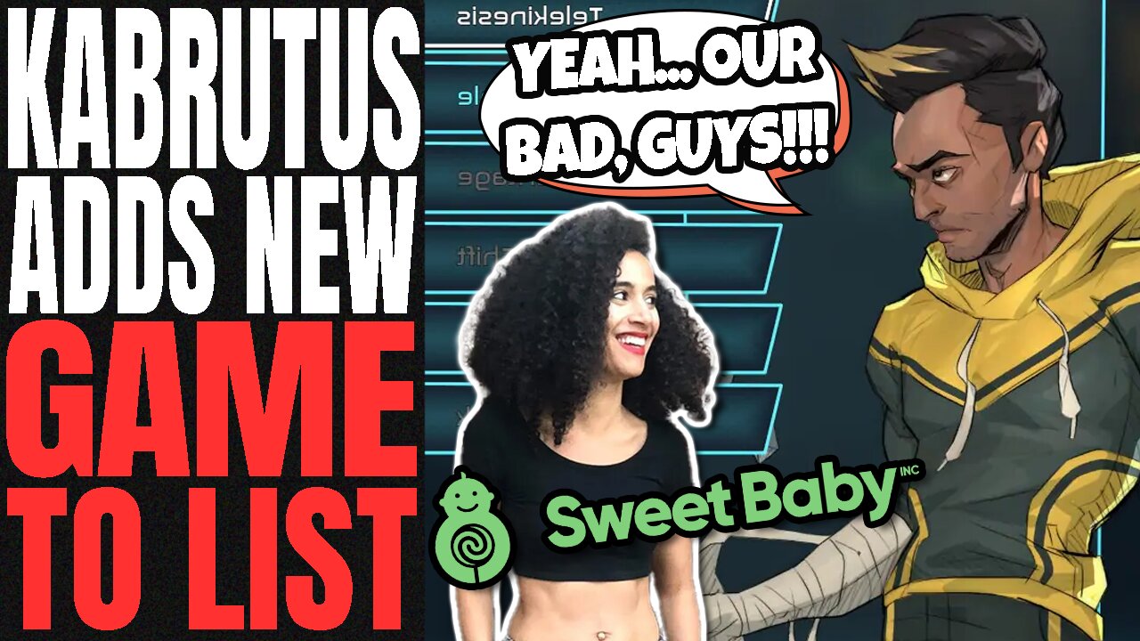 Sweet Baby Inc Gets DESTROYED BY KABRUTUS | New Game Gets ADDED To SBI DETECTED And Developers COPE